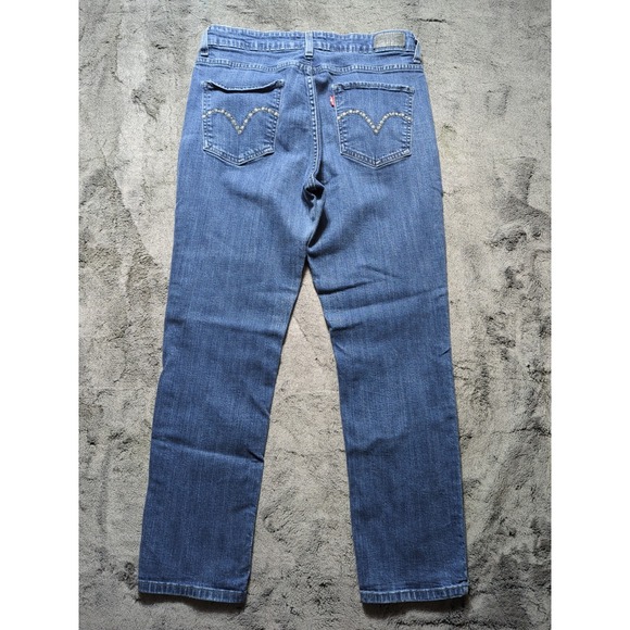 Levi's Mid Rise Skinny Women's Size 32x30 Medium Wash - Picture 11 of 14